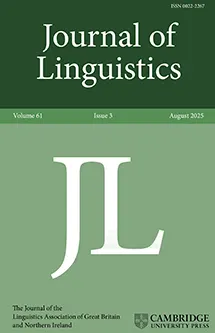Journal of Linguistics