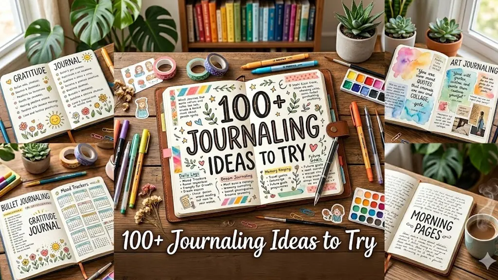 100+ Journaling Ideas to Try in 2026